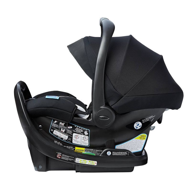 slide 4 of 8, Graco SnugRide SnugFit 35 DLX Infant Car Seat Featuring Safety Surround - Jacks, 1 ct