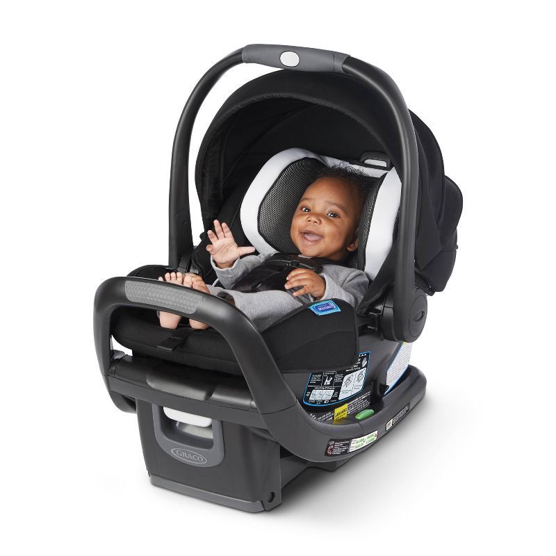 Graco SnugRide SnugFit 35 DLX Infant Car Seat Featuring Safety Surround