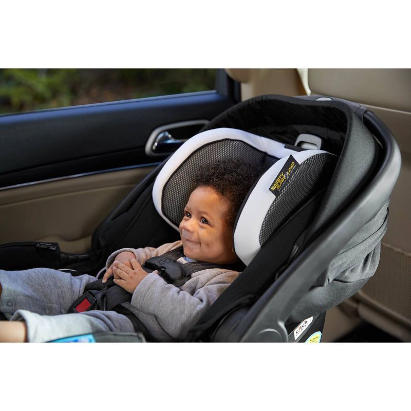 slide 7 of 8, Graco SnugRide SnugFit 35 DLX Infant Car Seat Featuring Safety Surround - Jacks, 1 ct