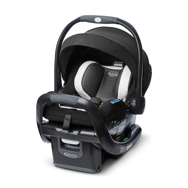 slide 1 of 8, Graco SnugRide SnugFit 35 DLX Infant Car Seat Featuring Safety Surround - Jacks, 1 ct