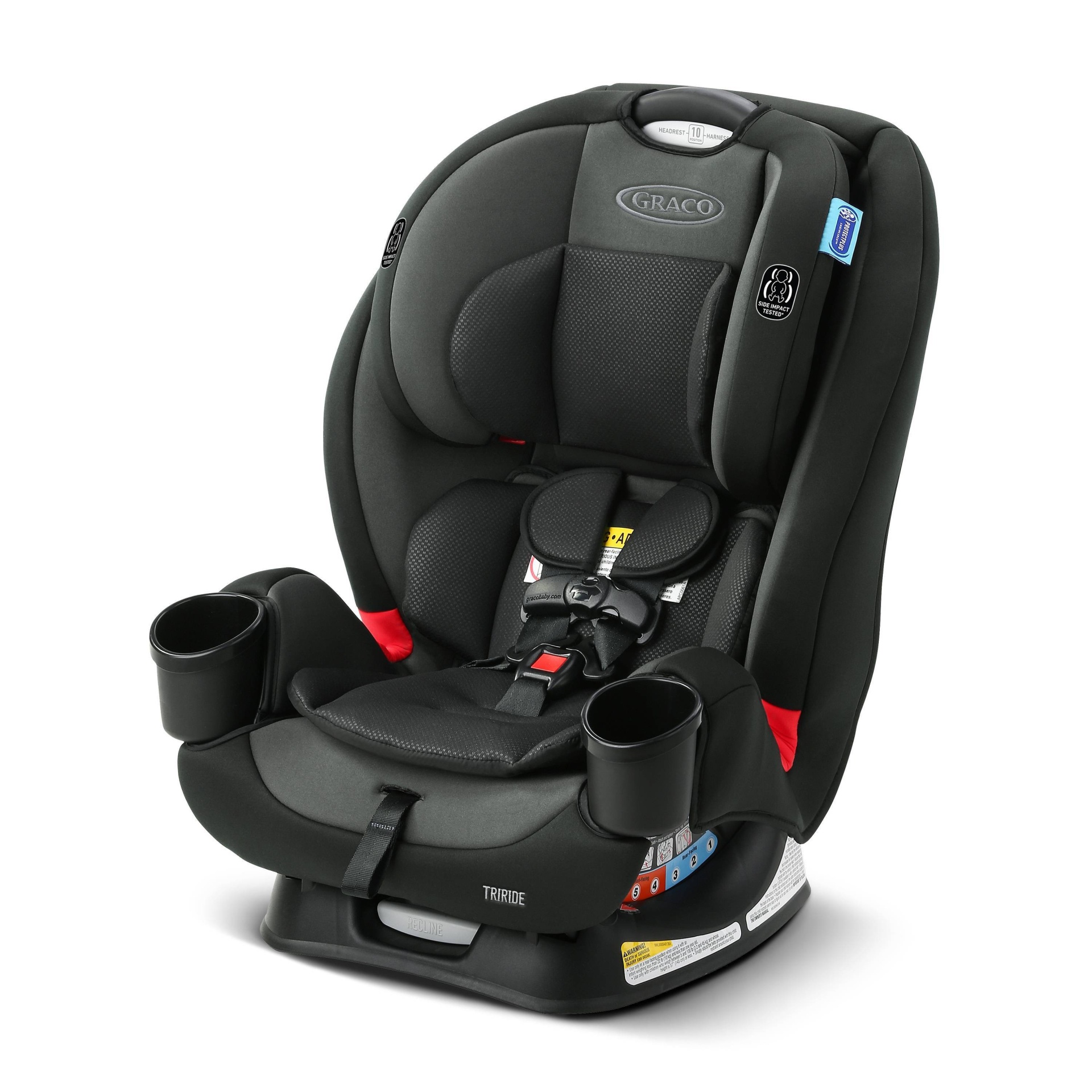 graco triride 3-in-1 convertible car seat - kipling