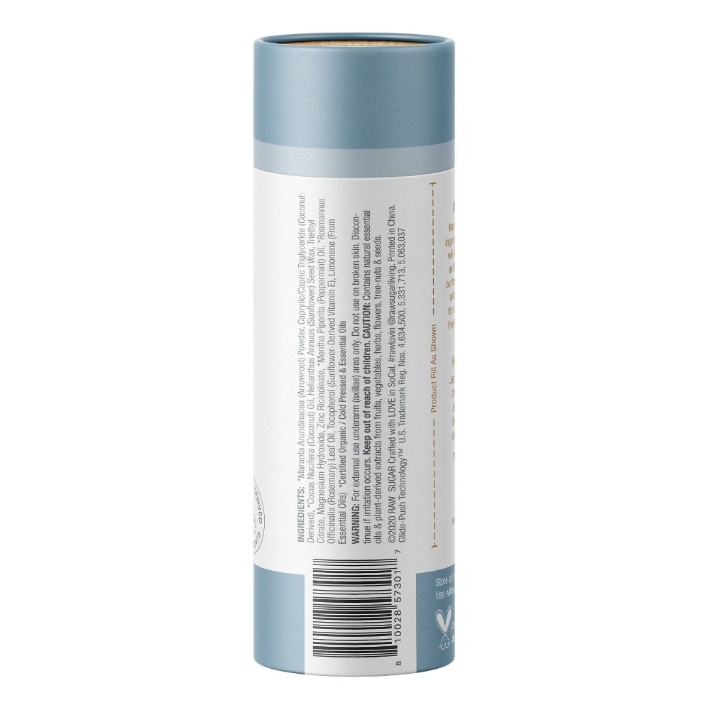 slide 2 of 4, Raw Sugar Fragrance Free Aluminum Free Deodorant, 2 oz