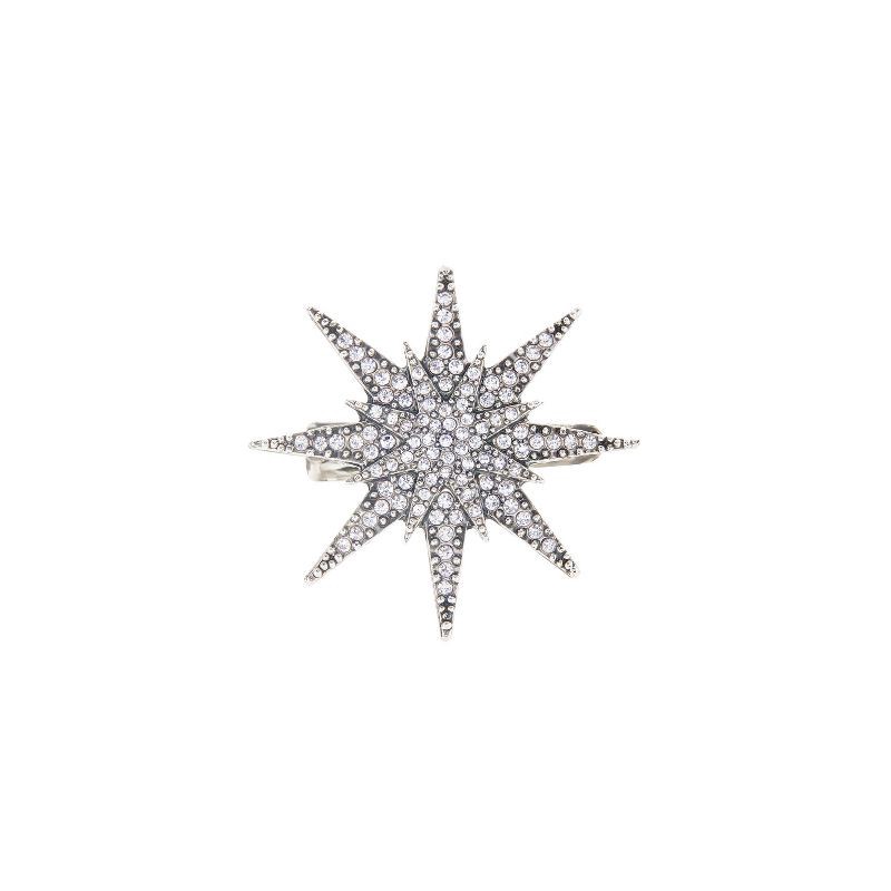 slide 3 of 10, Kristin Ess Star and Moon Clip Set - 2pk, 2 ct