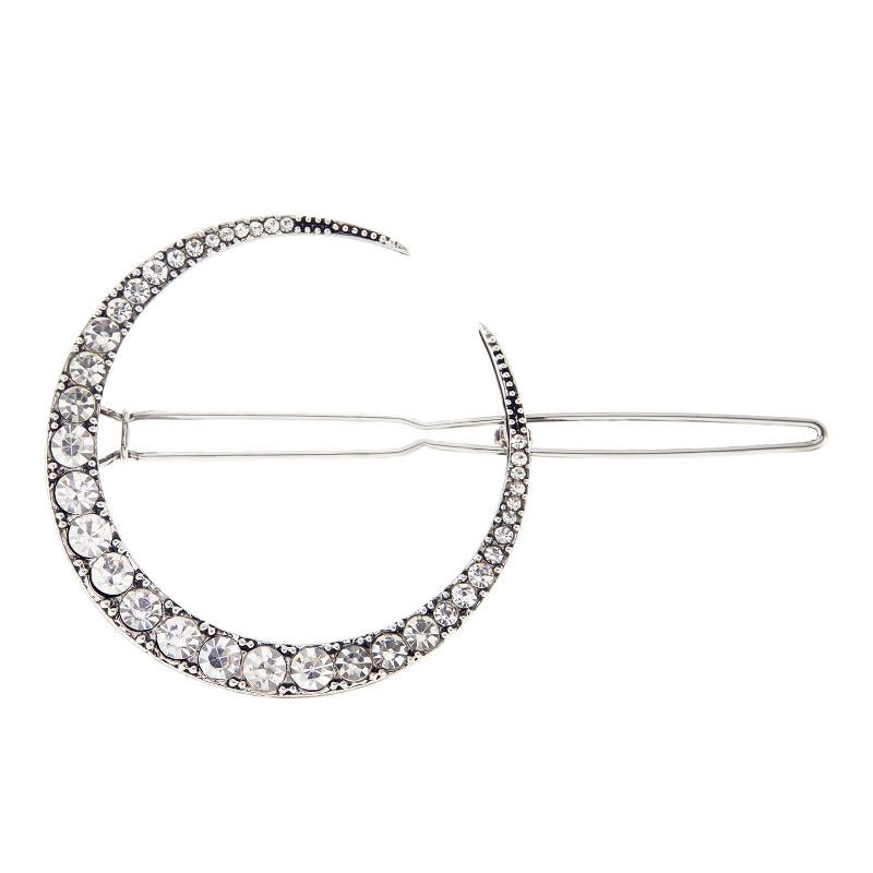 slide 6 of 10, Kristin Ess Star and Moon Clip Set - 2pk, 2 ct