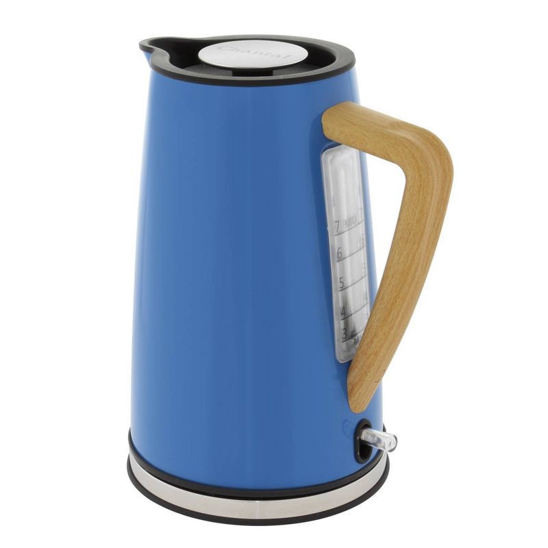 slide 1 of 1, Chantal 1.8qt Stockholm Electric Kettle - Blue Cove, 1.8 qt