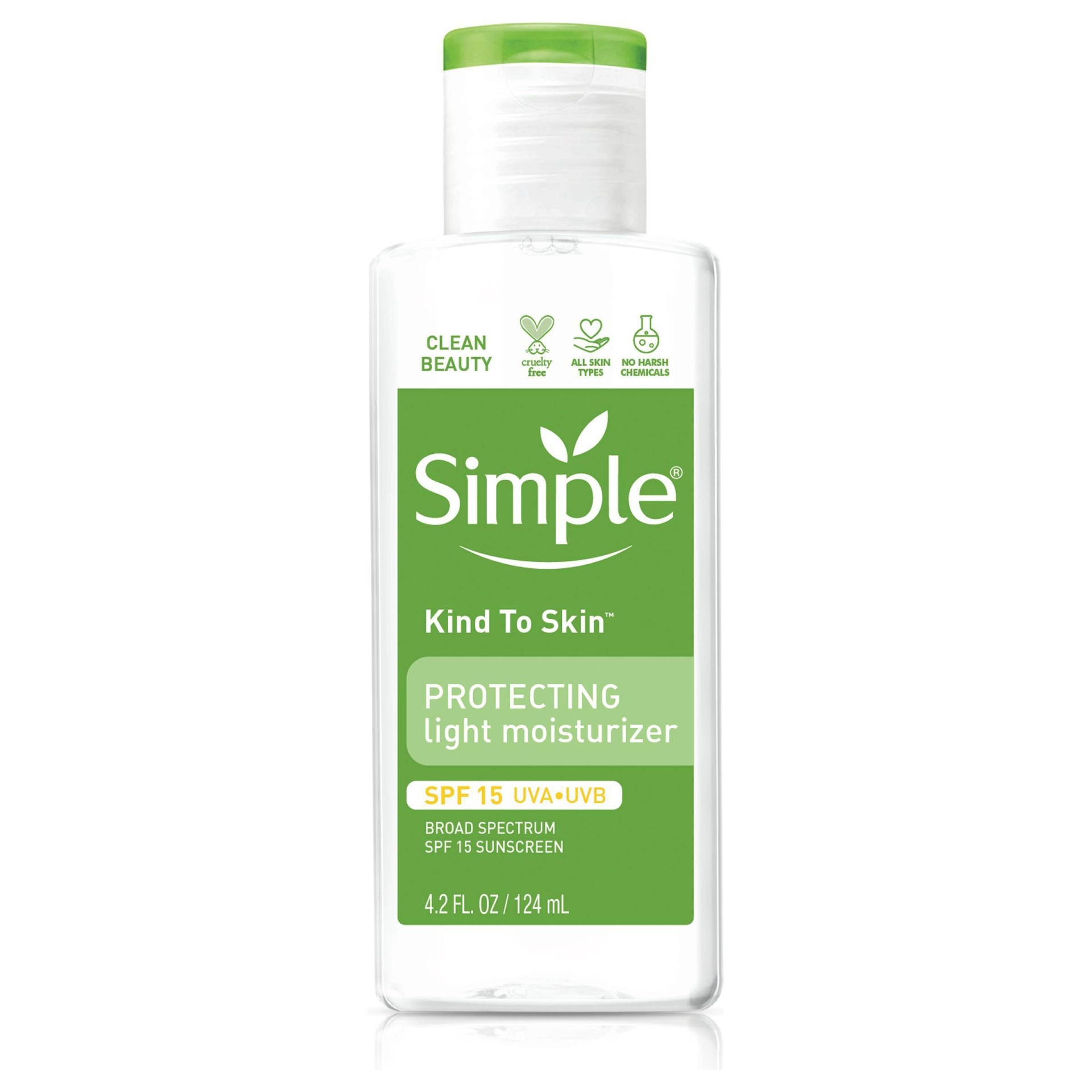 slide 1 of 3, Simple Protecting Light Moisturizer with SPF, 15 x 4.2 fl oz