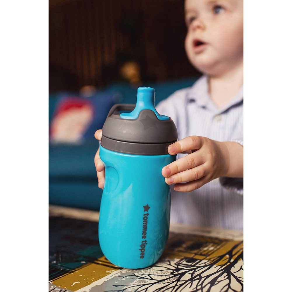 Tommee Tippee Insulated 2pk Sportee Toddler Water Bottle with Handle 12+  Months - 9oz 9 oz