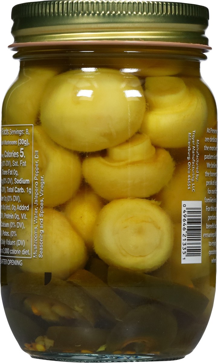slide 5 of 14, Preserved Harvest Pickled Mushrooms 15 Ounces, 1 ct