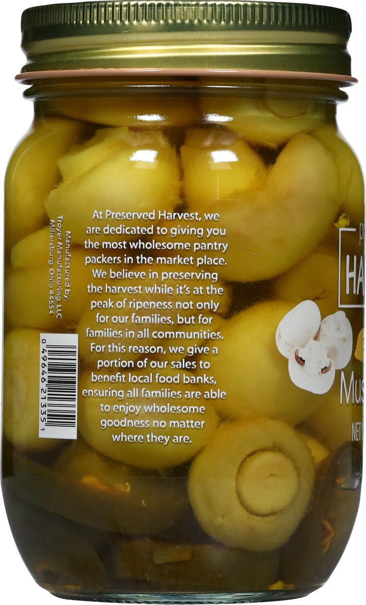 slide 9 of 14, Preserved Harvest Pickled Mushrooms 15 Ounces, 1 ct
