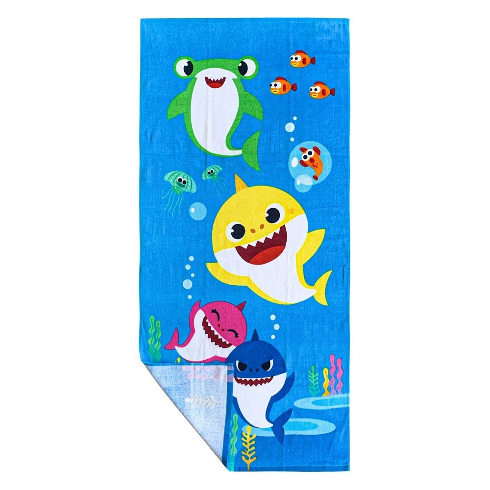 slide 4 of 6, Pinkfong Baby Shark Feed Me Beach Towel, 1 ct