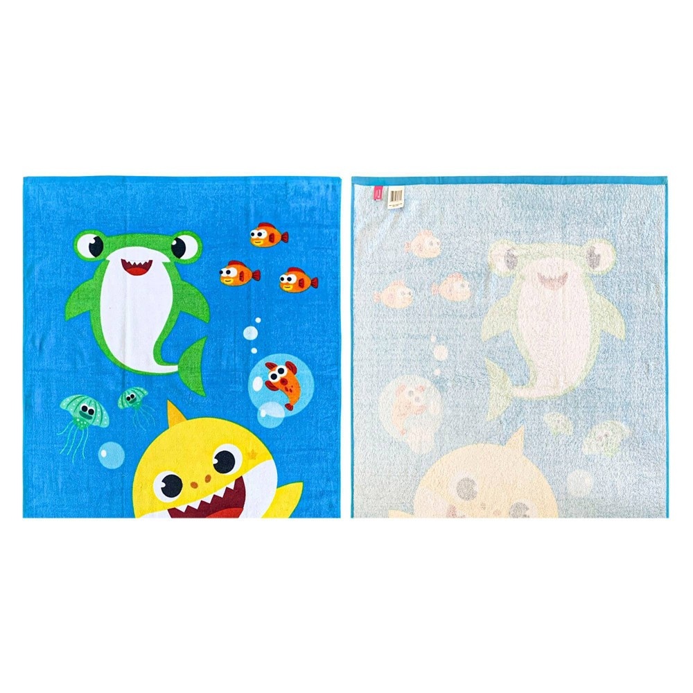 slide 3 of 6, Pinkfong Baby Shark Feed Me Beach Towel, 1 ct