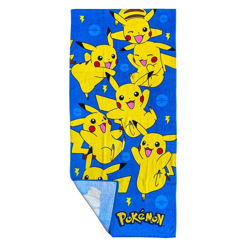 slide 2 of 6, Nintendo Pokemon Catch and Play Beach Towel, 1 ct