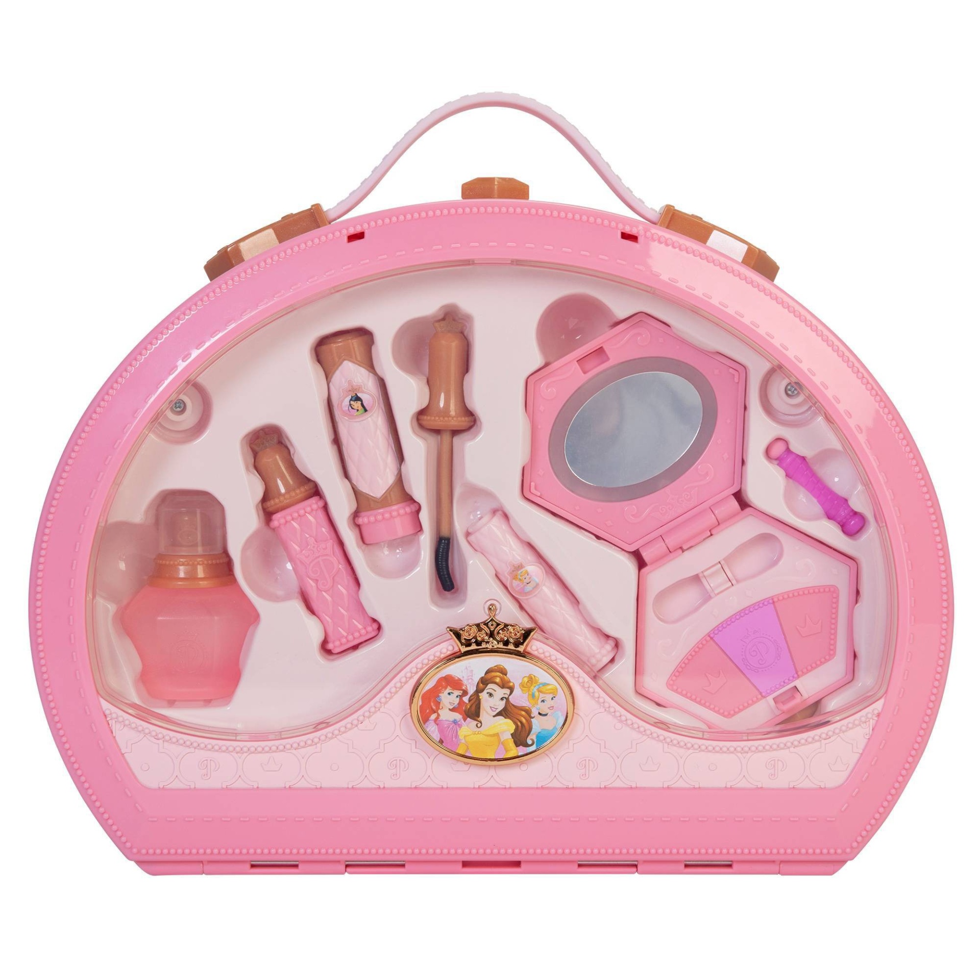 slide 1 of 9, Disney Princess Style Collection Beauty Makeup Tote, 1 ct