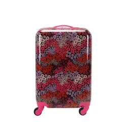 Crckt Kids' Hardside Carry On Spinner Suitcase - Berry Floral