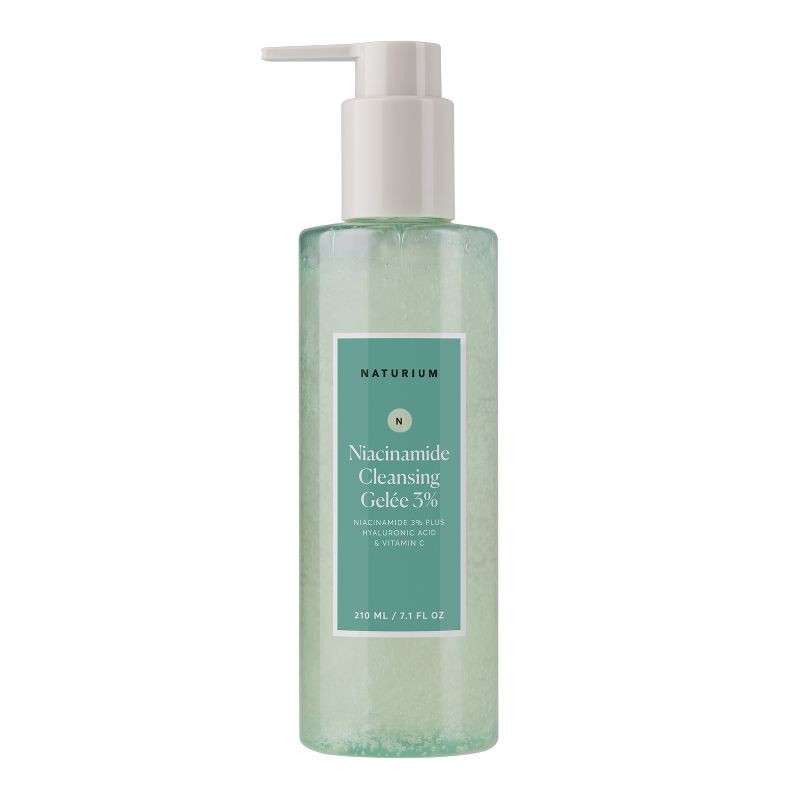 slide 1 of 15, Naturium Niacinamide Cleansing Gelee 3% - 7.1 fl oz: Face Cleanser, Paraben-Free, Contains Vitamin C, Vegan, 7.1 fl oz