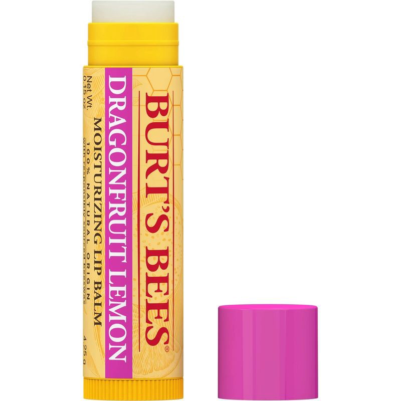 slide 2 of 13, Burt's Bees Dragonfruit Lemon Lip Balm - 0.15oz, 0.15 oz