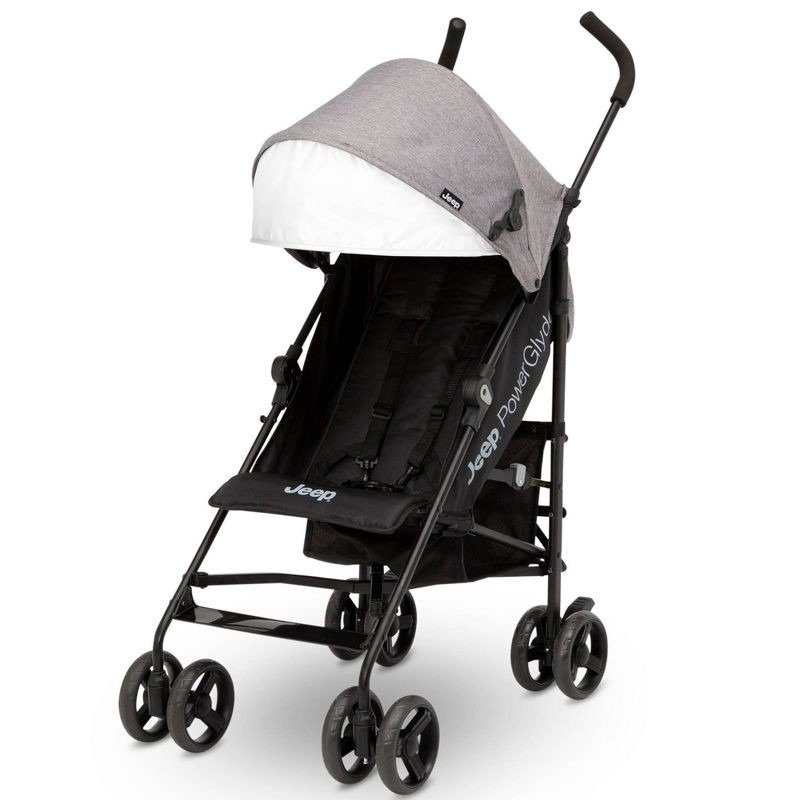slide 8 of 9, Jeep PowerGlyde Stroller by Delta Children - Gray, 1 ct