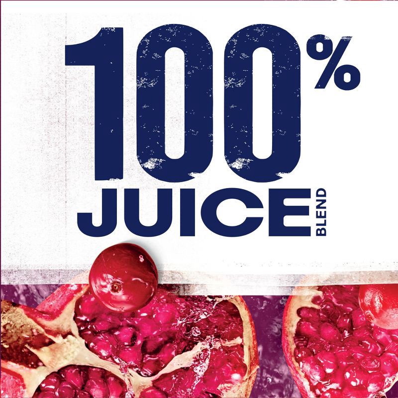slide 5 of 12, Ocean Spray 100% Cranberry-Pomegranate Juice - 64 fl oz Bottle, 64 fl oz