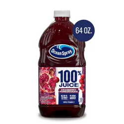 Ocean Spray 100% Cranberry-Pomegranate Juice - 64 fl oz Bottle