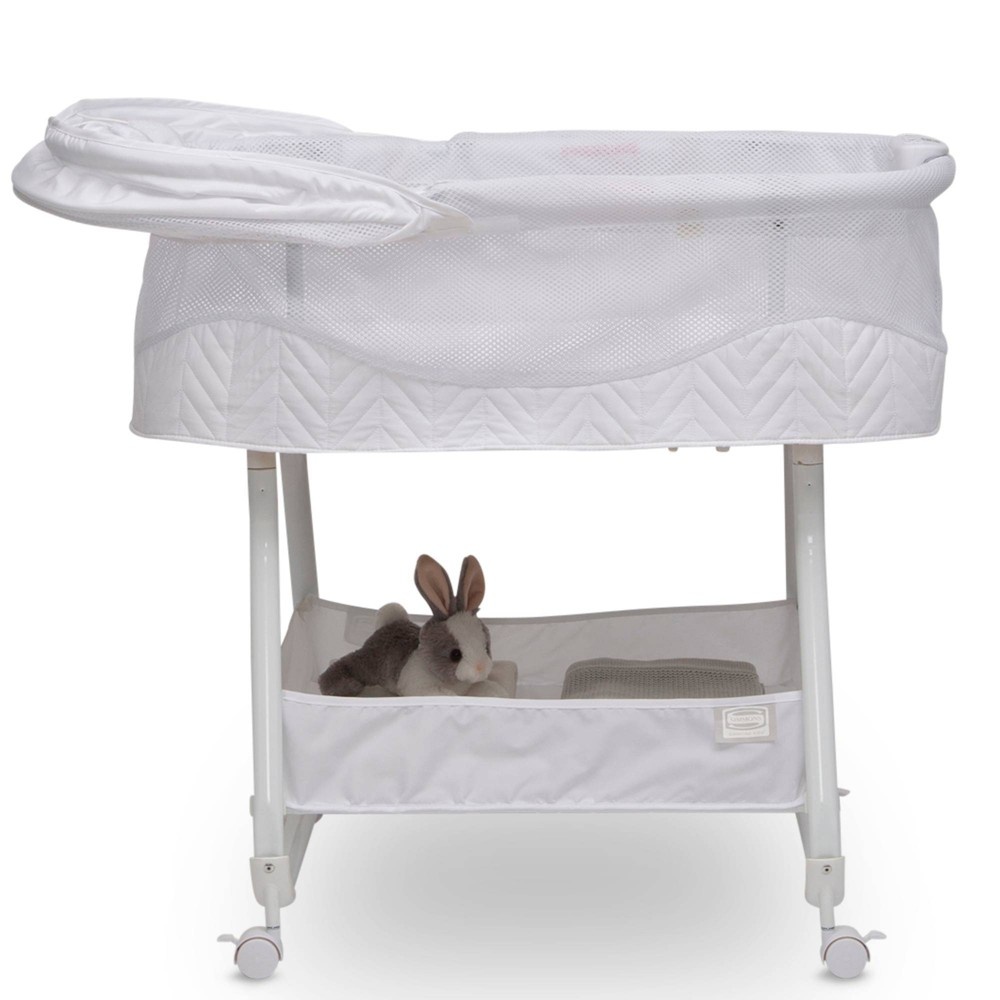 slide 4 of 7, Simmons Kids' Airflow Auto Motion Bassinet Billows, 1 ct