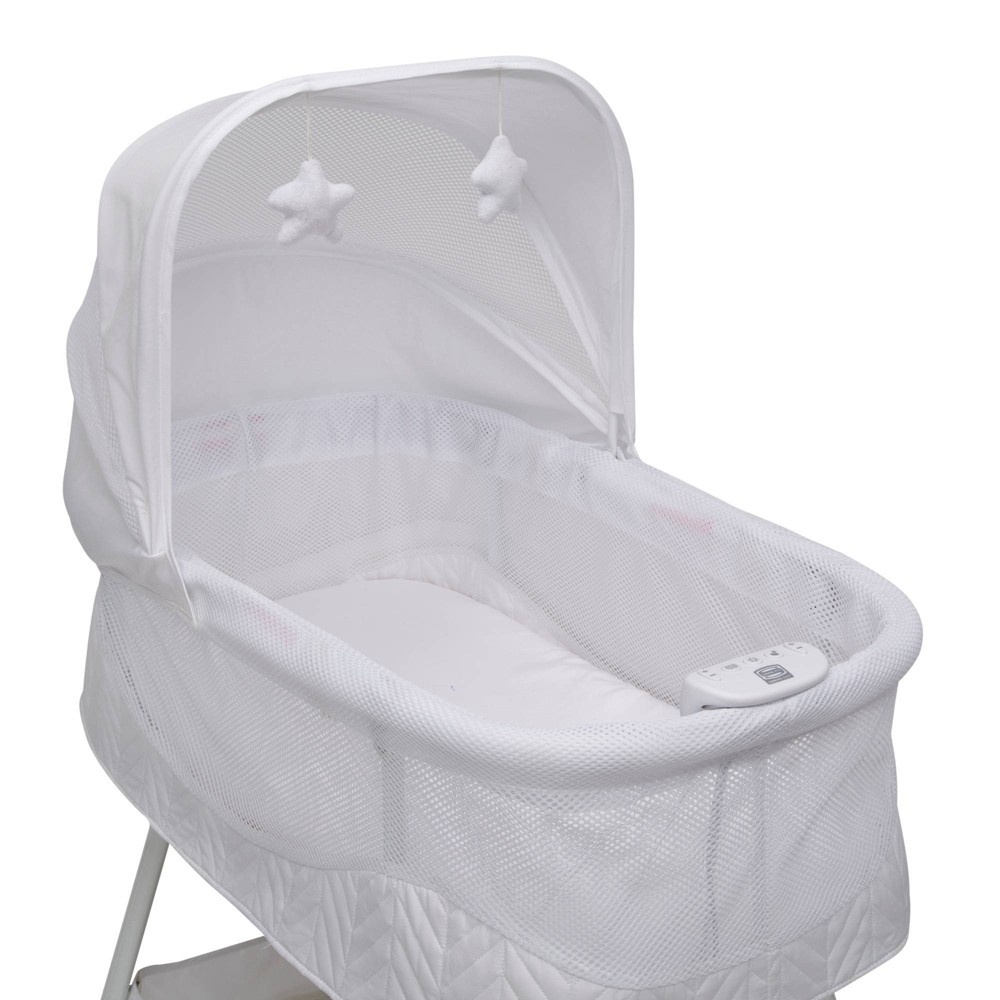 slide 5 of 7, Simmons Kids' Airflow Auto Motion Bassinet Billows, 1 ct