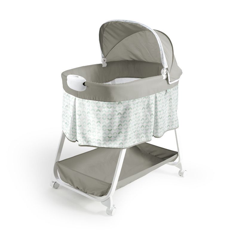 slide 1 of 11, Ity by Ingenuity Snuggity Snug Soothing Vibrations Bassinet - Nimbu, 1 ct