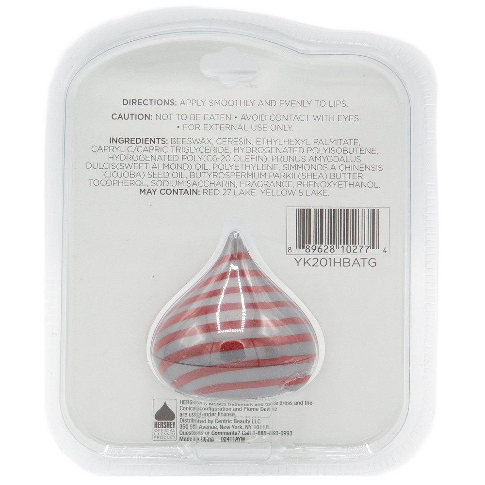 slide 2 of 4, Hershey's Kisses Lip Balm - Candy Cane, 0.28 oz