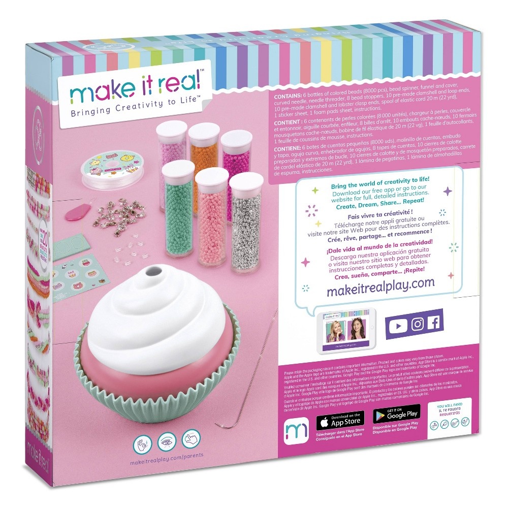 slide 2 of 9, Make It Real Spinsational Bracelet Maker Activity Kit, 1 ct