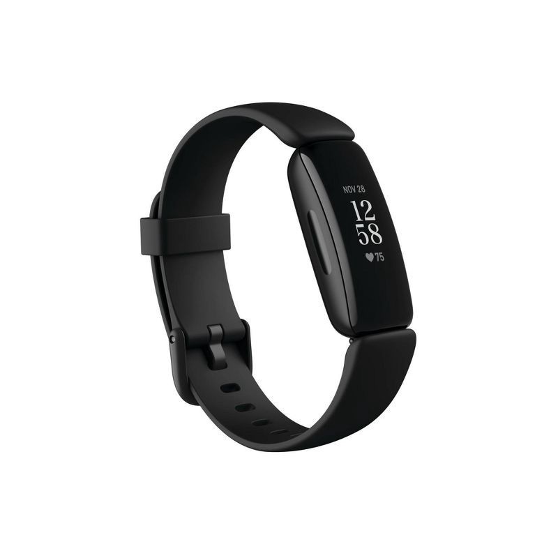 slide 5 of 5, Fitbit Inspire 2 Activity Tracker - Black with Black Band, 1 ct