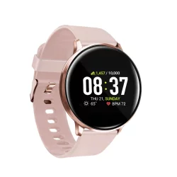 iTouch Sport Fitness Smartwatch 43mm - Rose Gold with Blush Band