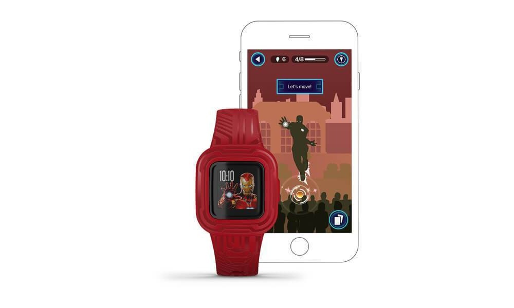 slide 3 of 6, Garmin vivofit jr. 3 Activity Tracker - Iron Man, 1 ct