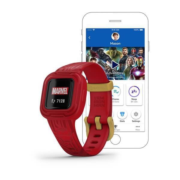 slide 1 of 6, Garmin vivofit jr. 3 Activity Tracker - Iron Man, 1 ct