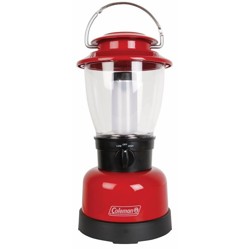 slide 1 of 3, Coleman Classic 400 Lumens LED Lantern - Red, 1 ct