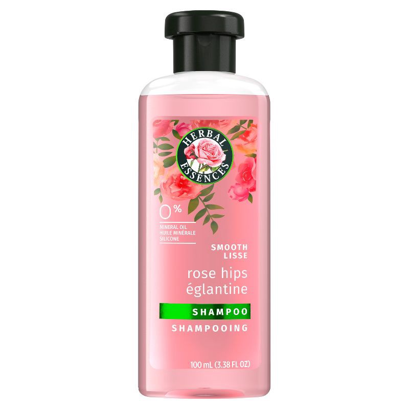 slide 2 of 9, Herbal Essences Travel Size Smooth Shampoo with Rose Hips & Jojoba Extracts - 3.38 fl oz, 3.38 fl oz