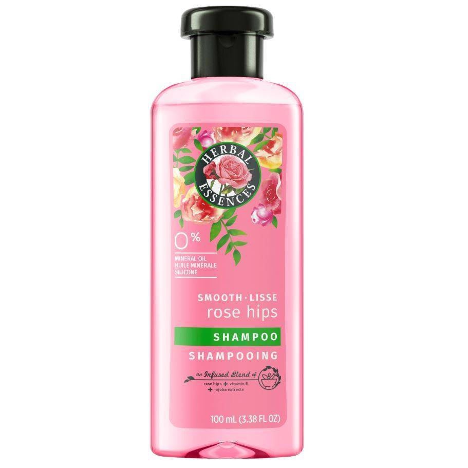 slide 1 of 11, Herbal Essences Travel Size Smooth Shampoo with Rose Hips & Jojoba Extracts - 3.38 fl oz, 3.38 fl oz