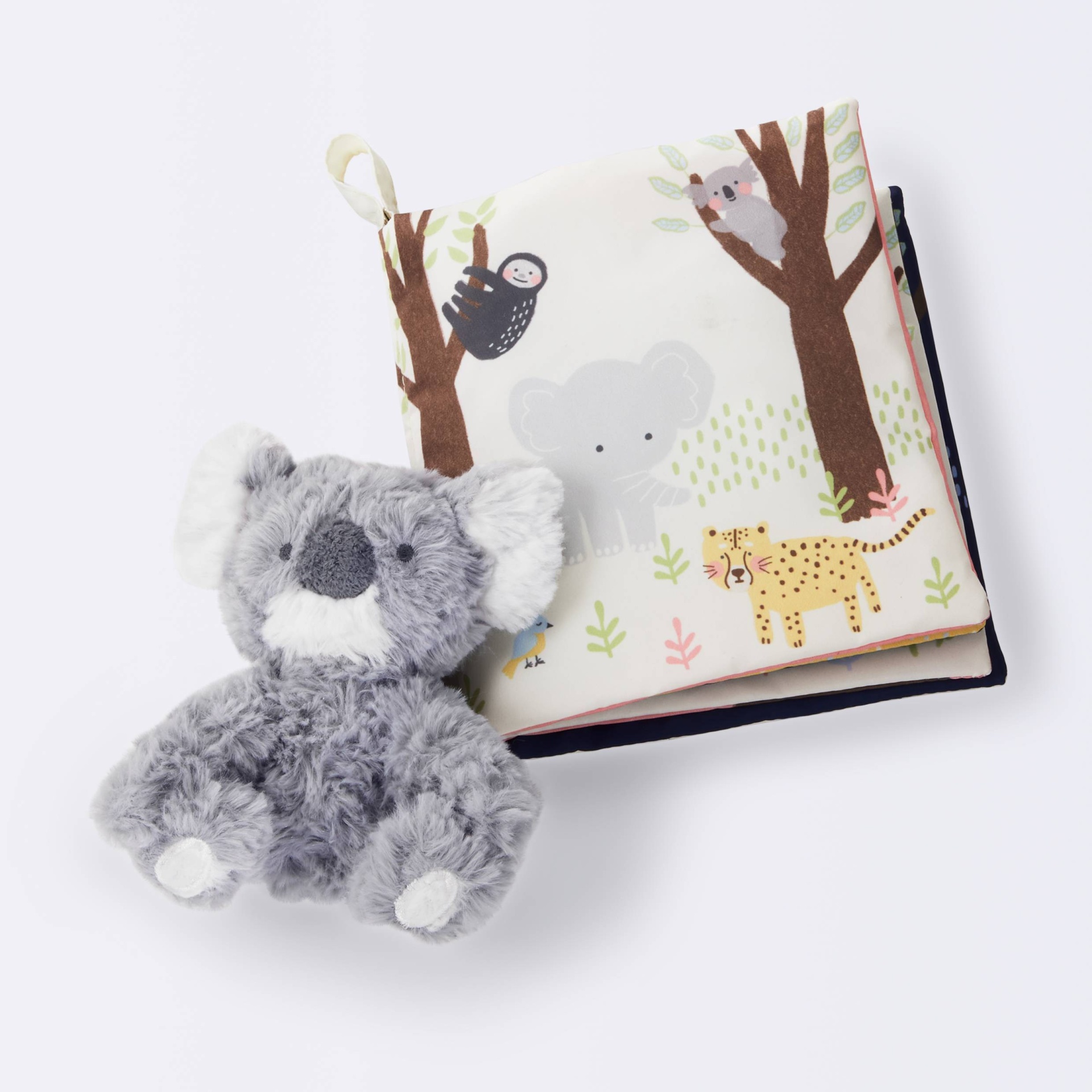 slide 1 of 4, Baby Soft Book and Plush - Cloud Island Jungle, 1 ct