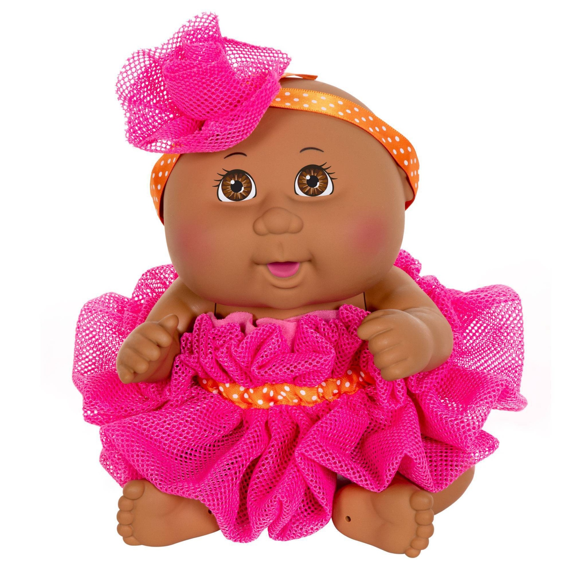 slide 1 of 3, Cabbage Patch Kids Basic Tiny Newborn Scrubby Time Doll Pink, 1 ct