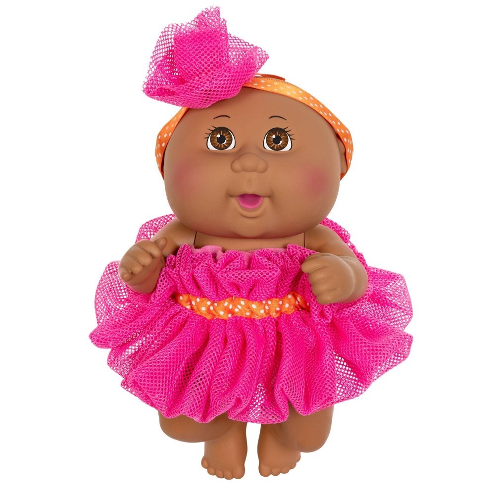 slide 3 of 3, Cabbage Patch Kids Basic Tiny Newborn Scrubby Time Doll Pink, 1 ct