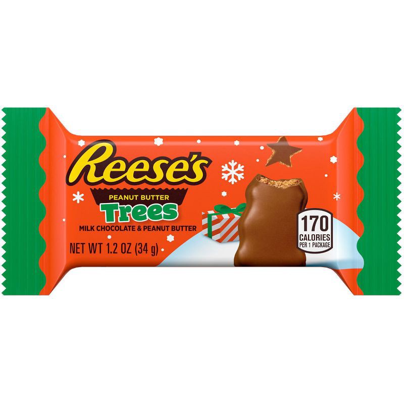 slide 2 of 7, REESE's Christmas Peanut Butter Tree Candy - 1.2oz, 1.2 oz