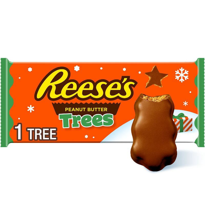 slide 1 of 7, REESE's Christmas Peanut Butter Tree Candy - 1.2oz, 1.2 oz