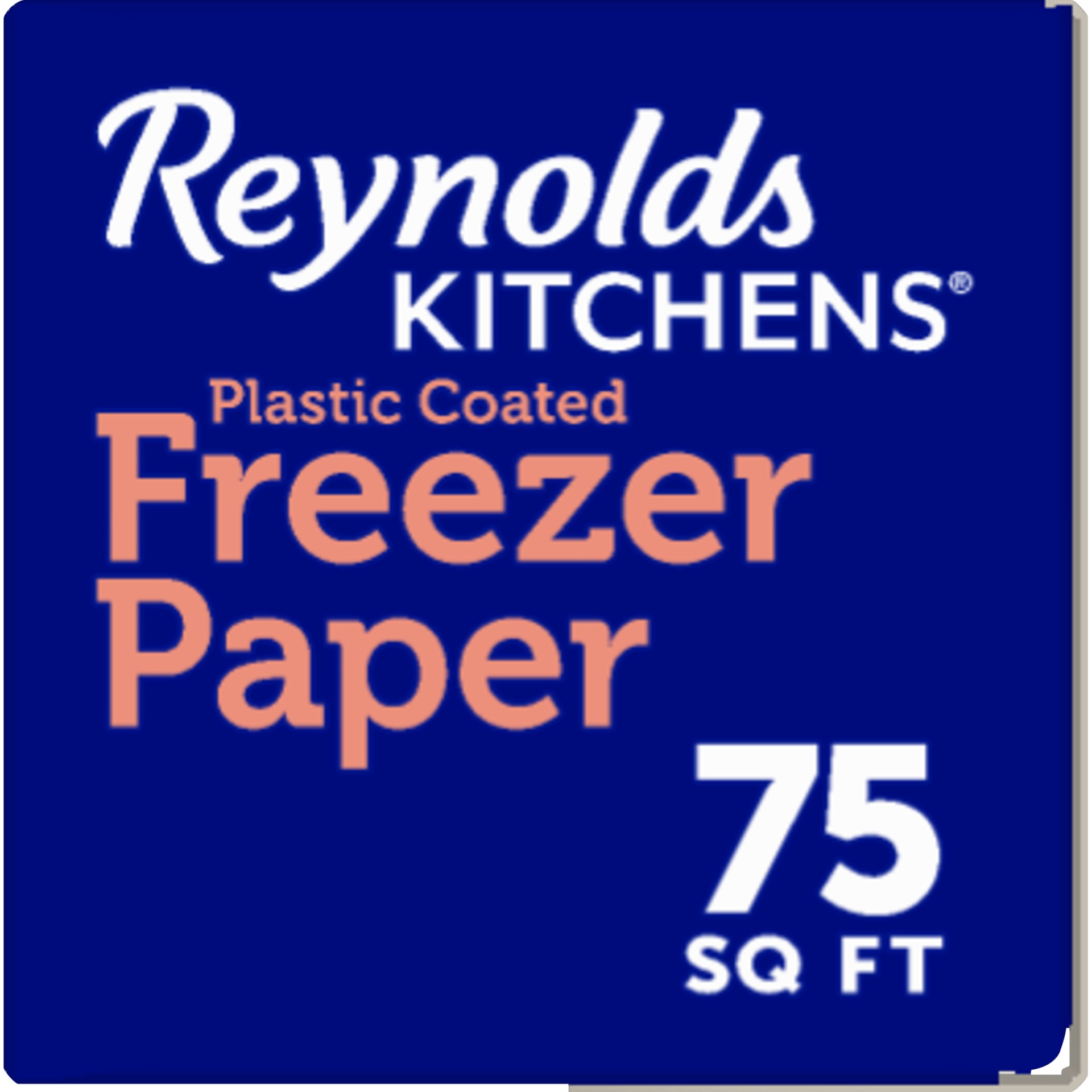 Reynolds Kitchens Freezer Paper, Plastic Coated, 75 Square Feet