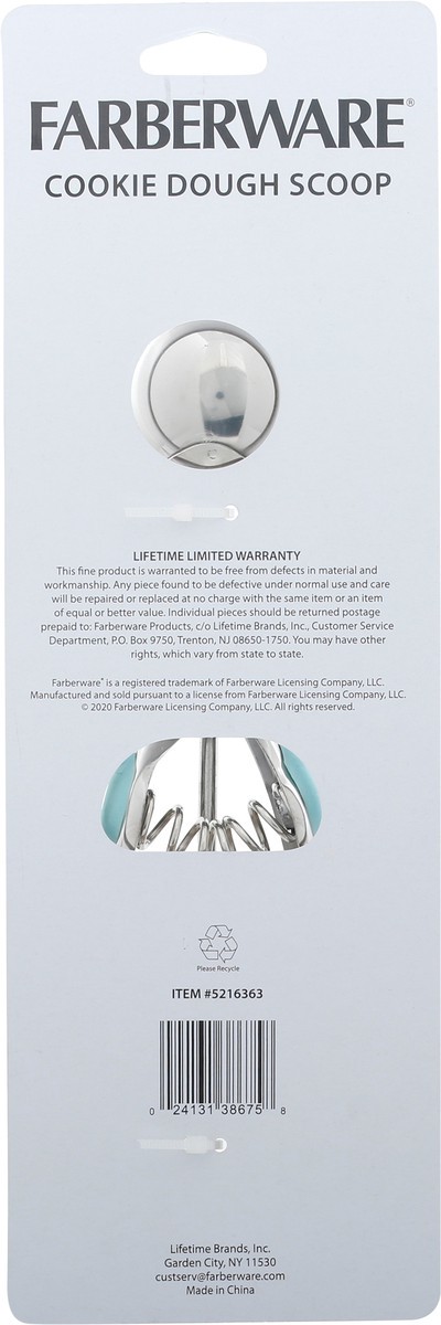 slide 5 of 9, Farberware Professional Stainless Steel Cookie Dough Scoop 1 ea Card, 1 ct