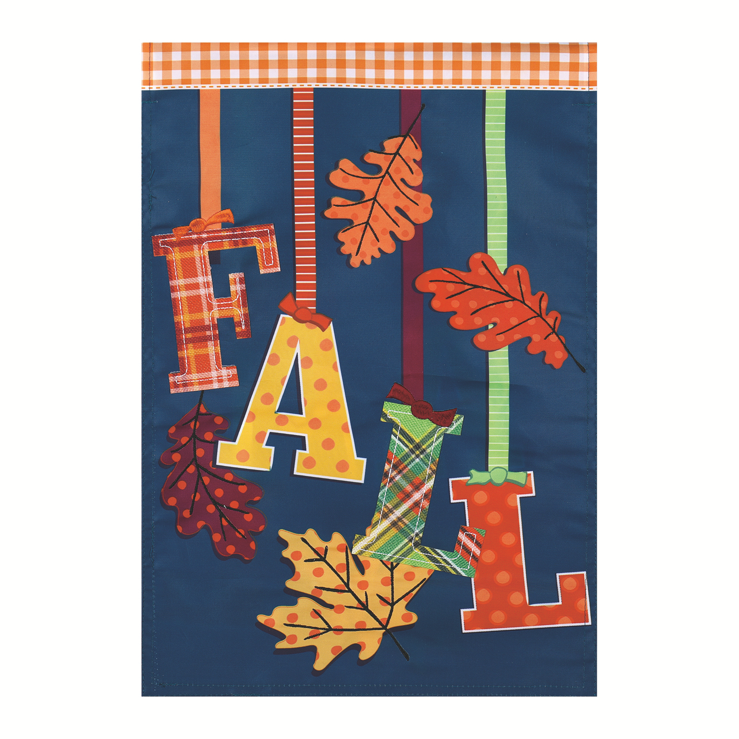 slide 1 of 1, Falling Leaves Garden Flag, 1 ct