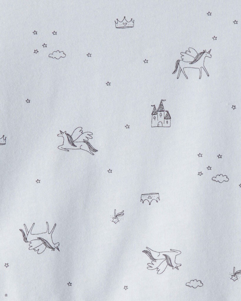 slide 2 of 2, Carter's Carters Toddler Girl Unicorn Print Long-Sleeve Top - Blue Blue 2T, 1 ct