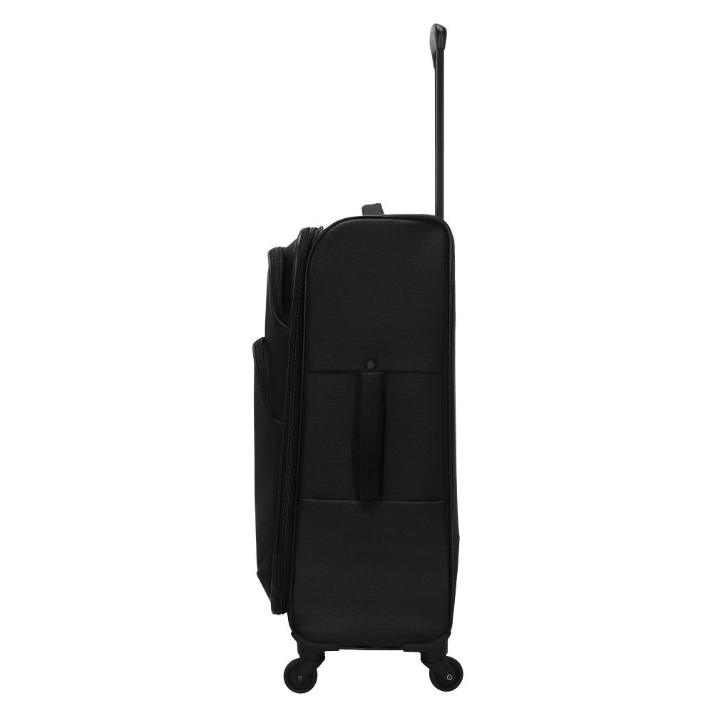 Skyline Softside Checked Spinner 5pc Luggage Set Black 5 ct Shipt