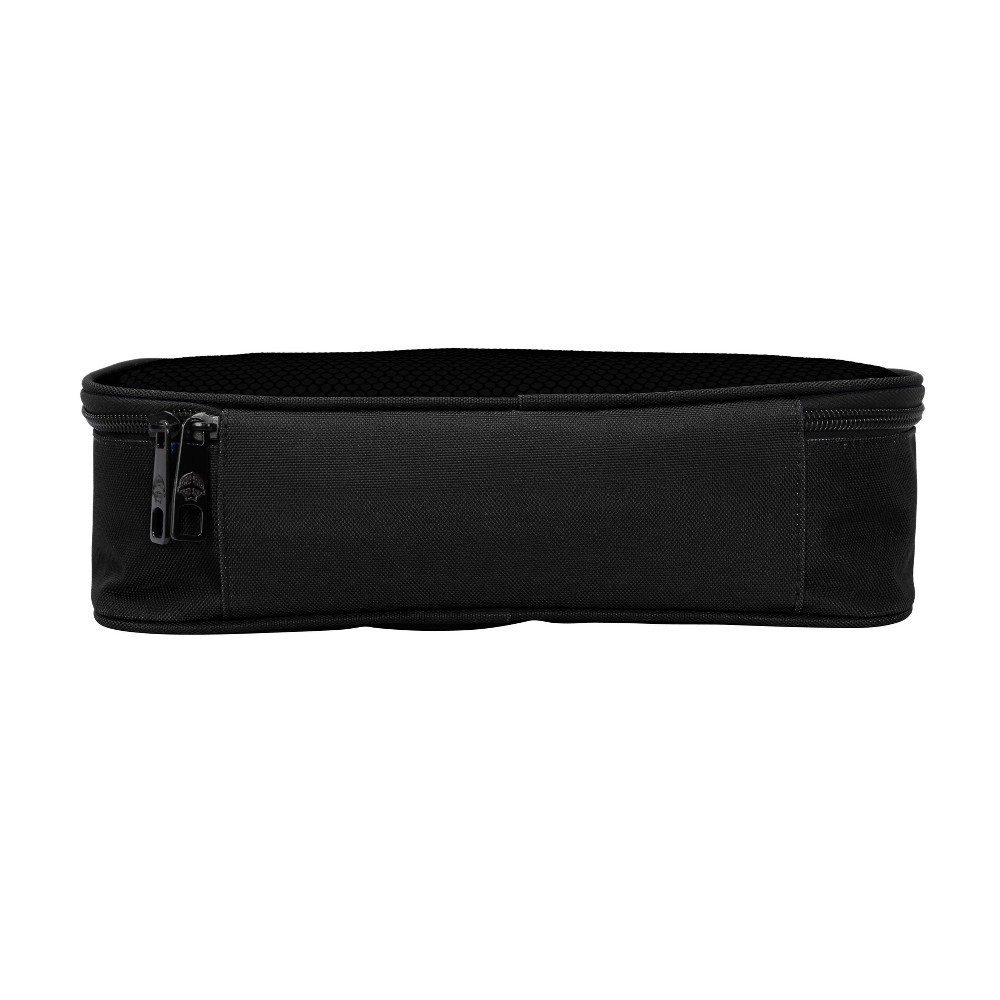 Skyline Softside Checked Spinner 5pc Luggage Set Black 5 ct Shipt