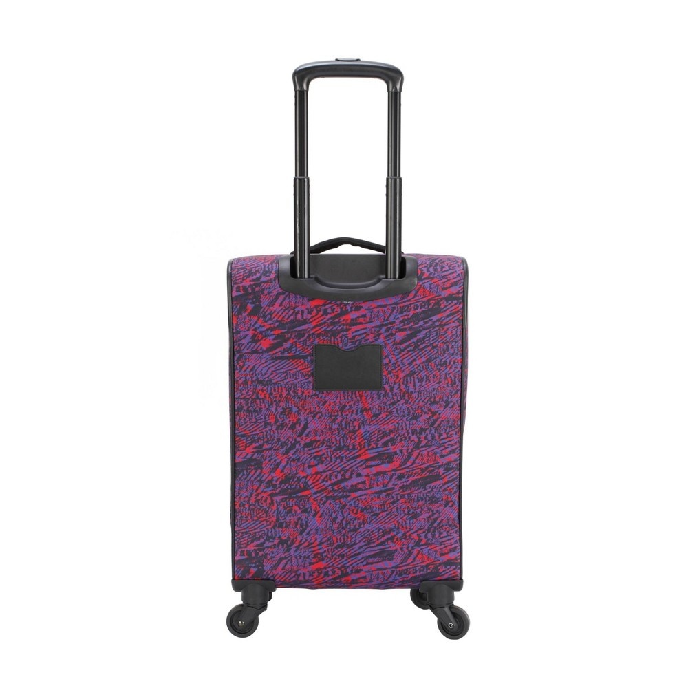 slide 5 of 13, Skyline Softside Spinner 3pc Luggage Set - Purple Sketch Print, 3 ct