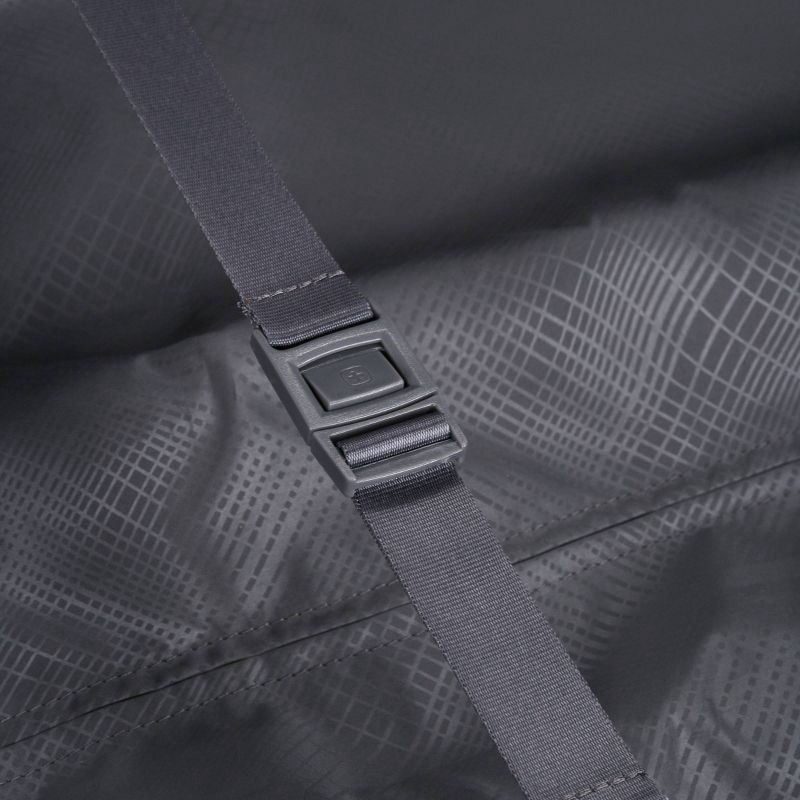 slide 9 of 12, SWISSGEAR Ridge Hardside Large Checked Suitcase - Gray, 1 ct