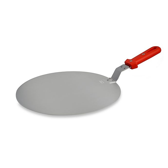 slide 1 of 1, Paderno Aluminum Pizza Peel with Short Handle, 1 ct