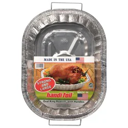 Handi-foil Oval King Roaster with Handles 1 Each